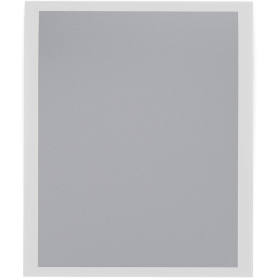 استكر كشط مستطيل فضي 20×27 عدد 1 (104118)