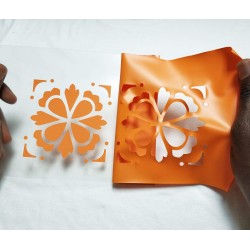فينيل حراري PVC برتقالي 50×100 (106249)