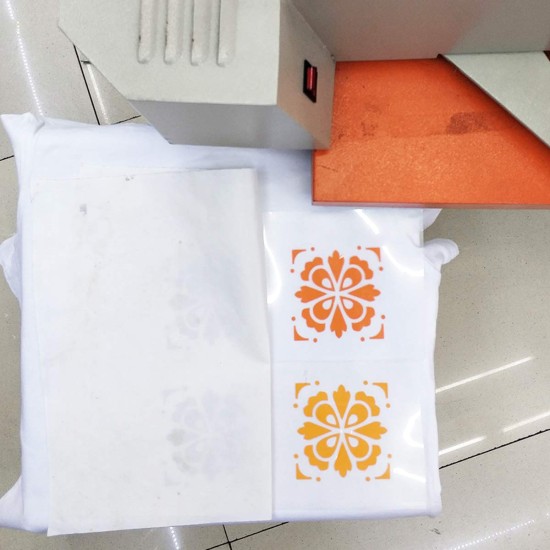 فينيل حراري PVC برتقالي 50×100 (106249)
