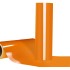 فينيل حراري عاكس برتقالي فسفوري 51×100 (106260)