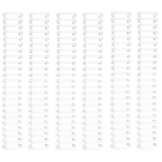 سلك تجليد لون ابيض 20 حبة (106489) سلك تجليد لون ابيض 20 حبة (106489)