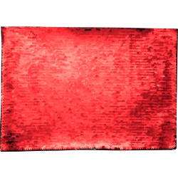 قماش ترتر لاصق مستطيل احمر 21×28 (209011)