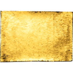 قماش ترتر لاصق مستطيل ذهبي 21×28 (209012)