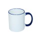 كوب ملون من الحواف والمقبض ازرق 11 اونصة (302028)
