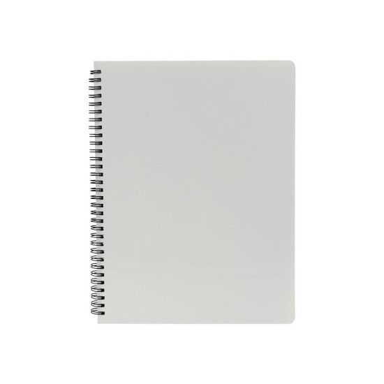 دفتر سلك كبير بغلاف بلاستيكي 20×25 (803006)