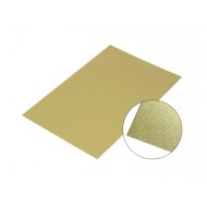 صفيحة معدنية ذهبي لامع 3×7.5 (704015)