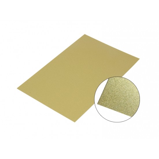 صفيحة معدنية ذهبي لامع 30×60 (704012)