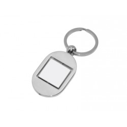ميدالية مفاتيح معدن مربع دوار 3×4.8 (904007)